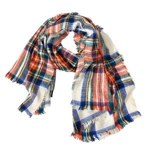 Plaid Lightweight Winter Scarf